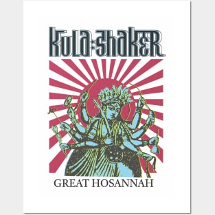 90s vintage classic kula shaker Posters and Art